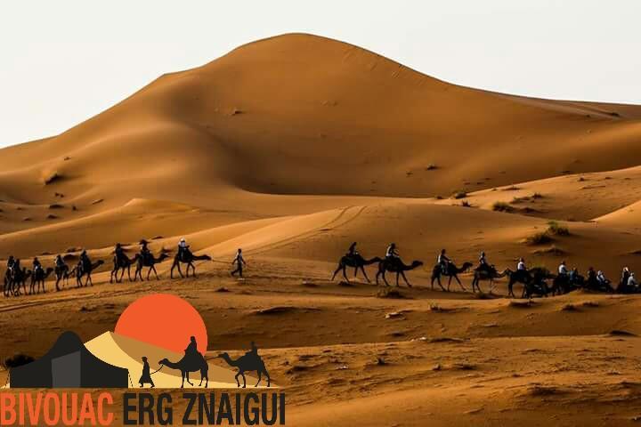 Готель Bivouac Erg Znaigui Мерзуга Екстер'єр фото